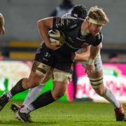 INFLUENTIAL: Aaron Wainwright will feature for the Dragons against the Ospreys