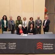 Cardiff Capital Region and a number of educational establishments signed a memorandum