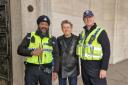 Willem Dafoe was in Cardiff recently