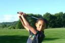 JUNIOR CHAMP: Eleven-year-old Megan Cullinane was winner of the St Andrew's Major Golf Club Junior Championship.