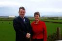 WINNERS: Jane Hutt AM and John Smith MP headed a campaign to bring the defence academy to St Athan.
