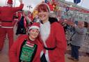 Families came out for Barry Town Council's Santa run 2022