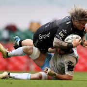 STAYING: Richard Hibbard has earned a new Dragons deal