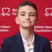 Llantwit Major school pupil Jacob Marsh was honoured at a glittering ceremony hosted by the British Heart Foundation