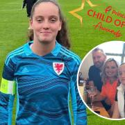 Nothing was able to stop Soffia from achieving her dream of playing for Wales, not bullies or her mum's cancer diagnosis
