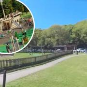 Porthkerry Country Park Play area is receiving a makeover