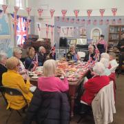 The VE Day celebration had music as well as time to reminisce on memories