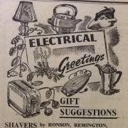 Electrical greetings from Dan Evans 1965