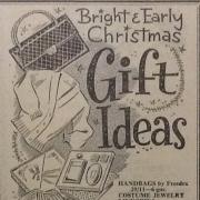 Gift ideas for Christmas in 1965