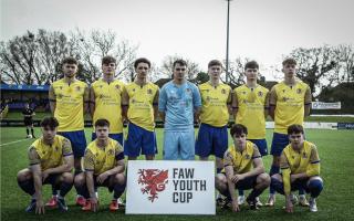 Barry Town United development team beat Pontypridd 4-2 on penalties to reach FAW Youth cup