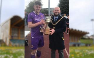 Barry beat Penarth in the Supporters' Cup trophy
