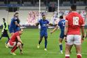 ANGUISH: Wales are denied victory and a Grand Slam in Paris