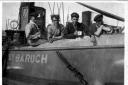 Late 1940s / Early 1950s - The crew of the tug-boat "St. Baruch" on their tea-break