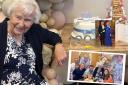 Helga Evans received two cards from tow different kings as she turned 100 recently