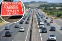Weekend road closures on the M4 begin as early as 8pm tonight (September 1).