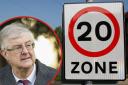 Mark Drakeford has defended the 20mph speed limit