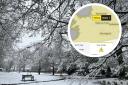 The Met Office has issued a two-day snow warning