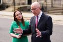 First Minister John Swinney has appointed Kate Forbes as his deputy (Jane Barlow/PA)