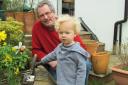 Andy Davison with his grandson Dougie is getting ready for the Grow, Show, Share event which opens this weekend