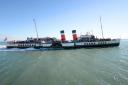 The PS Waverley is the last seagoing paddle steamer in the world