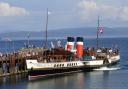 The Waverley is a distinctive sight with her two red and black funnels.