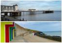 Above: Penarth Pier. Picture: Susan Fallon. Below: Barry beach. Picture: Eve Walker