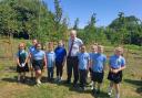 Mark Drakeford visited a Vale school yesterday, June 21