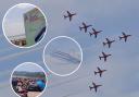 The Red Arrows dazzled at South Wales airshow