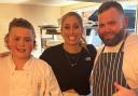 Stacey Solomon showed up to The White Lion in Cowbridge