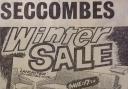 Winter sale at Seccombes