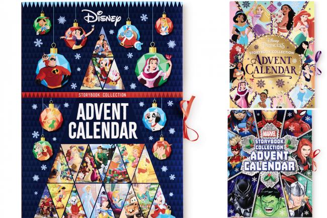 Three storybook advent calendars. Credit: Aldi