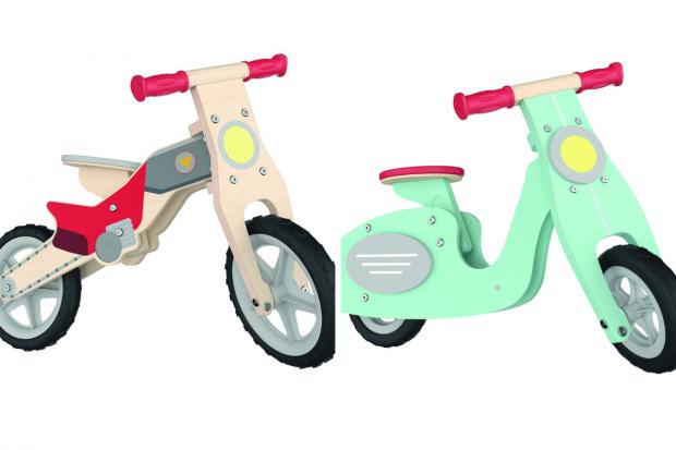 Barry And District News: Wooden Balance Bikes (Lidl/Canva)