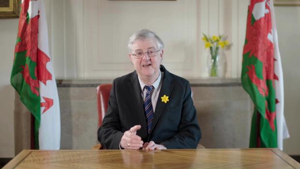 Barry And District News: First Minister for Wales, Mark Drakeford who has announced there will be no change to Covid rules (PA)