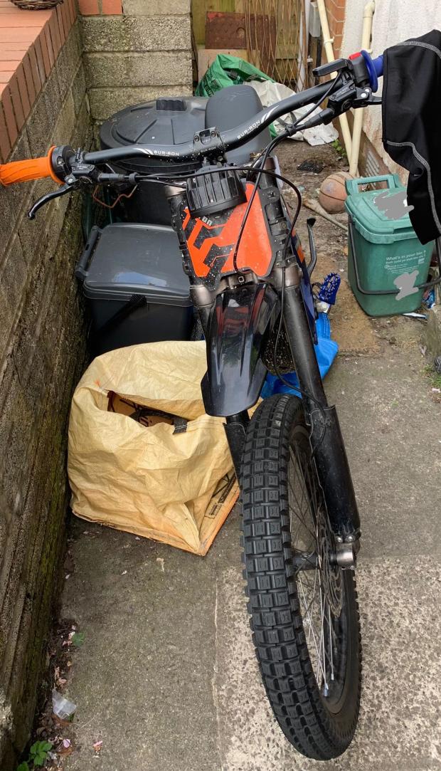Barry And District News: This bike has also been seized (Picture: South Wales Police)
