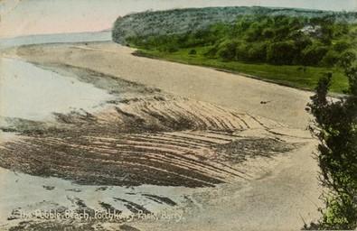 Barry And District News: SCENIC: Early twentieth century view of Porthkerry Bay
