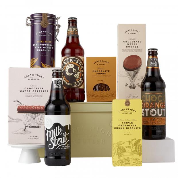 Barry And District News: The Chocolate & Beer Hamper. Credit: Cartwright & Butler