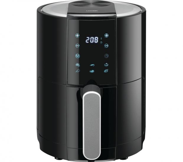 Barry And District News: LOGIK LAF21 Air Fryer – Black & Silver. Credit: Currys