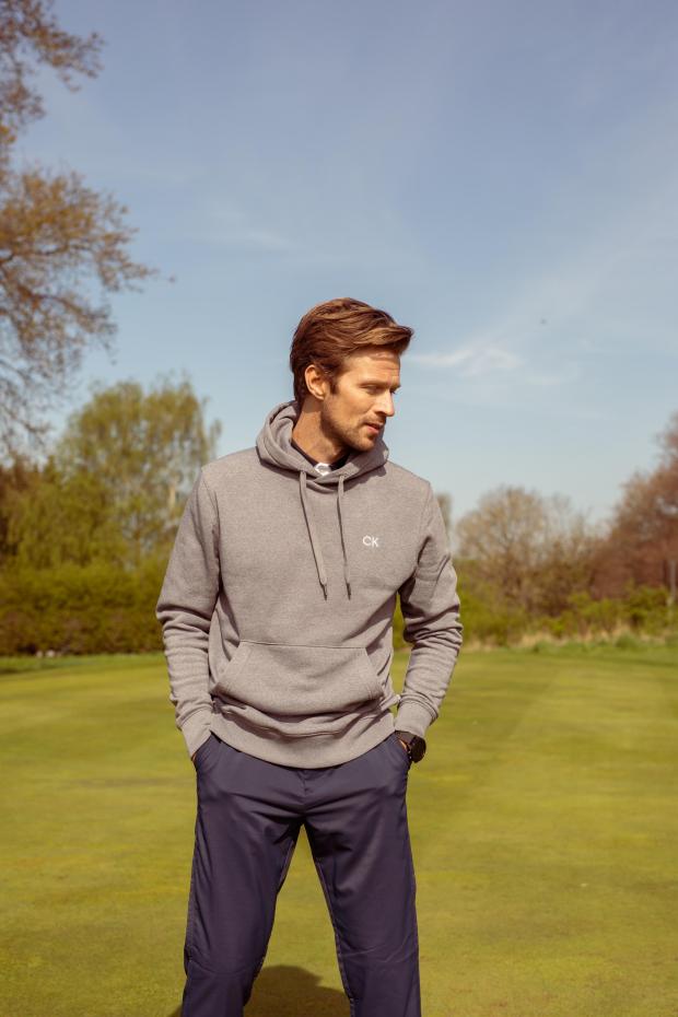 Barry And District News: Calvin Klein Columbia Tech Hoodie Midlayer. Credit: American Golf