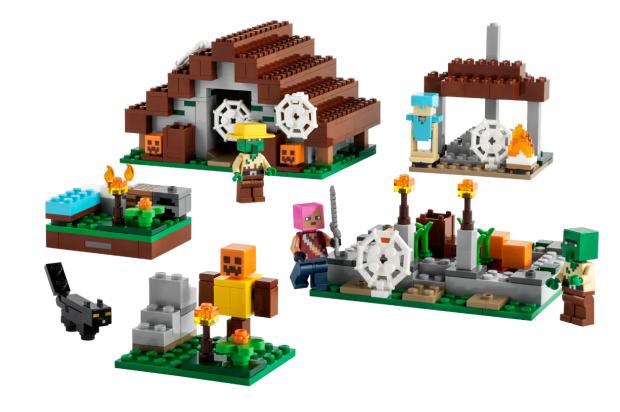 Barry And District News: LEGO® Minecraft® The Abandoned Village. Credit: LEGO