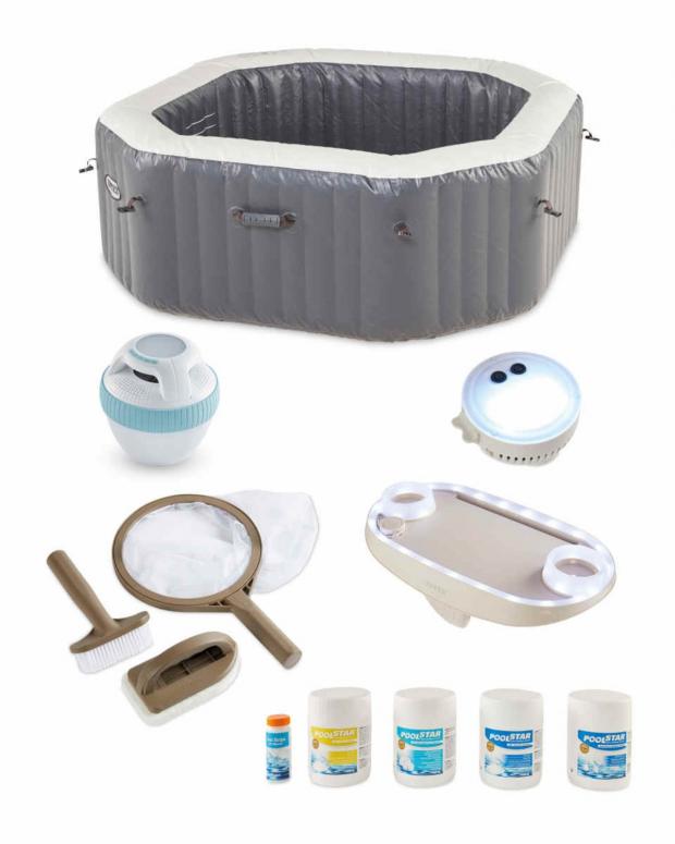 Barry And District News: Hot Tub & Speaker Accessory Bundle (Aldi)