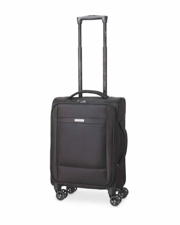 Barry And District News: Black Ultra Light Cabin Suitcase (Aldi)