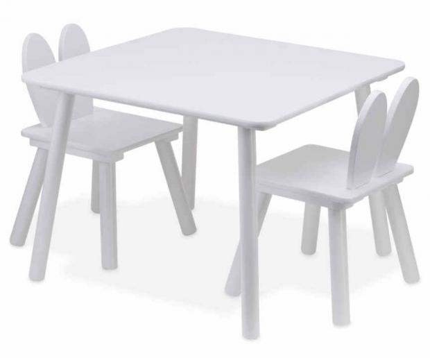 Barry And District News: Kids’ Wooden Table and Chairs Set (Aldi)