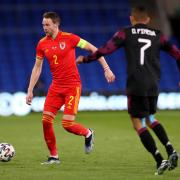 LANDMARK: Chris Gunter's 100th cap was marked with a win for Wales. Picture: Huw Evans Agency