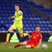 FEARLESS: Joe Morrell has risen to the challenge with Wales ahead of the Euros