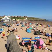 Thousands flocked to Barry Island to enjoy the warm weather. Picture: Visit Barry Island