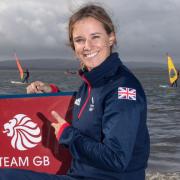Team GB sailor Hannah Mills. Picture: PA