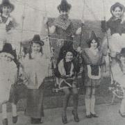 Some of the swinging young ladies at Albert Junior School