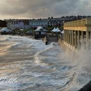 This epic photo was taken in Barry by Mark Little