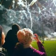 Family, friends and fun on Bonfire Night - captured by Lesley Lawrence