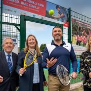 The Vale of Glamorgan Council, Tennis Wales and Sport Wales worked together to improve the courts